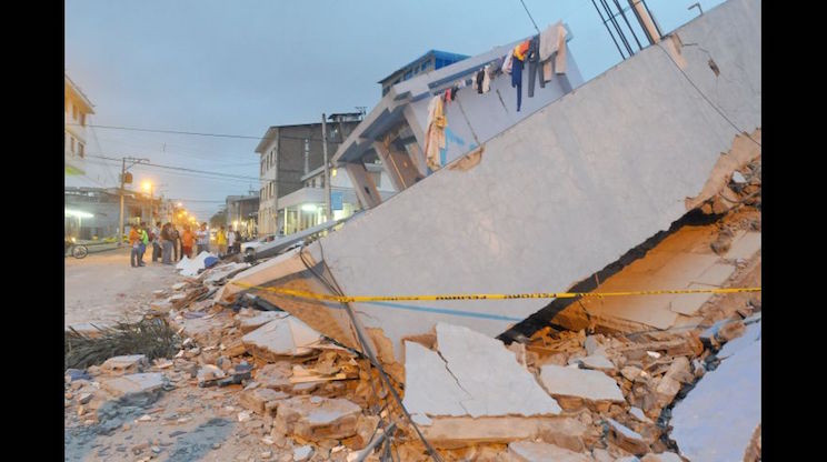 Terremoto Ecuador